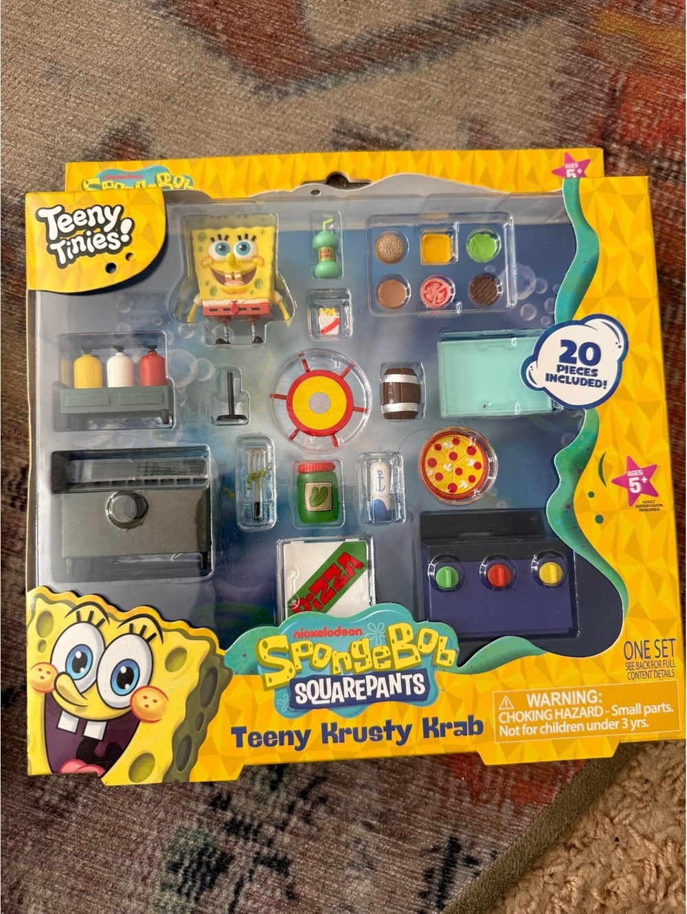 Teeny tiny spongebob minis dolls 1:6 scale 20 pieces [COPY]